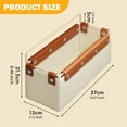 thumbnail image 7 of EHJRE Bathroom Storage Basket Compact Makeup Organizer for Dormitory Bathroom Home, 7 of 7