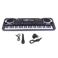 thumbnail image 1 of Teclado Piano 61 teclas teclado portátil Teclado multifuncional Piano música juguetes educativos regalos de navidad Sunnimix Teclado de piano digital de 61 teclas, 1 of 8