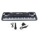 thumbnail image 1 of Teclado Piano 61 teclas teclado portátil Teclado multifuncional Piano música juguetes educativos regalos de navidad Sunnimix Teclado de piano digital de 61 teclas, 1 of 8