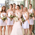 thumbnail image 4 of 38pc Despedida Soltera Liston Banda Bride Diadema Accesorios rosa, 4 of 5