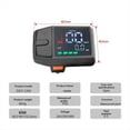 thumbnail image 3 of Pantalla LCD A Color para Bicicleta Eléctrica DZ41, Tablero de Instrumentos LCD para Motor Central , Protocolo CAN M410 MSOO MS10 MEOO MS60 M800 M820, 3 of 5