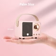 thumbnail image 2 of Altavoz Bluetooth SpringFlora Retro Inalámbrico Rosa 400mA, 2 of 8