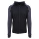 thumbnail image 1 of Awdis - Sudadera con Cremallera Just Cool Contraste para Hombre (Negro Azabache), 1 of 1