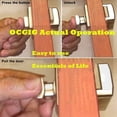 thumbnail image 4 of 10PCS Push Button Lock SA RV Drawer Cupboard Door Knob Motorhome Caravan (Silver 10pcs), 4 of 6