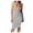 Gray, variant on Vedolay Summer Dresses for Women Women’s Summer Casual Loose Sleeveless Spaghetti Strap Asymmetric Tiered Beach Maxi Long Dress,Gray XXL