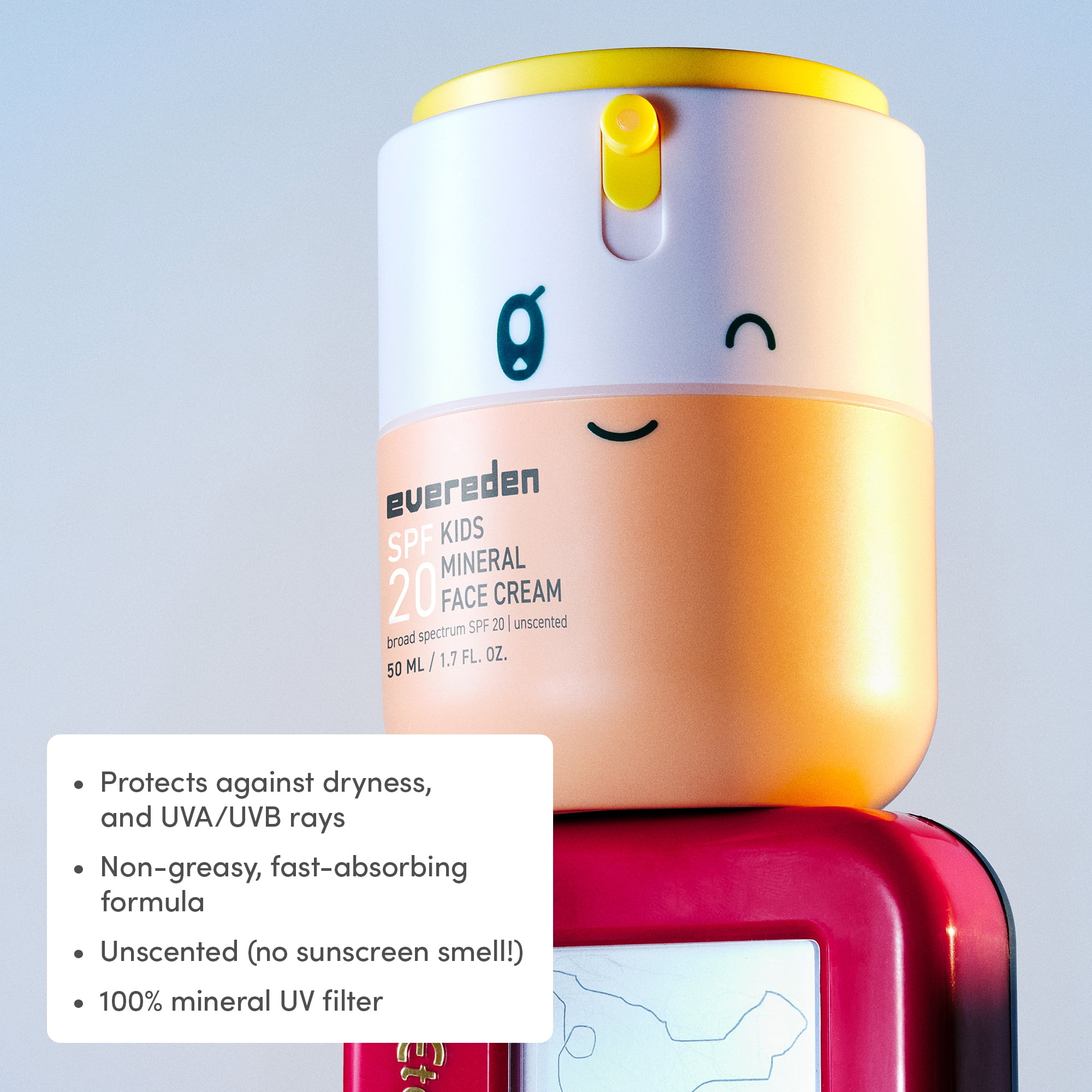 Evereden Kids Protective Mineral Face Cream SPF20