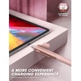 thumbnail image 4 of SUPCASE Silicone Protective Case for Apple Pencil (1st Generation), Anti-Slip Grip with Nib Cover (3 Pieces) Accessories (Rosegold), 4 of 6