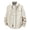 Beige, variant on Men's Oversized Button Down Jacket Long Sleeve Casual Work Top Vintage Utility Shacket for Street Daily Wear Beige XXXXL