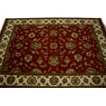 thumbnail image 6 of Red Floral 5X7 Indo-Kashan Oriental Rug, 6 of 11