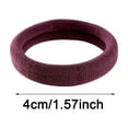 Colorful Hair Rubber Bands Towel Loop Headband Seamless High Elastic