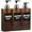 Brown, variant on Yardley London 500ml Brown Plastic Refillable Pump Bottles for Bathroom, 3 Count