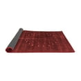 thumbnail image 2 of Ahgly Company Indoor Rectangle Abstract Red Contemporary Area Rugs, 4' x 6', 2 of 4