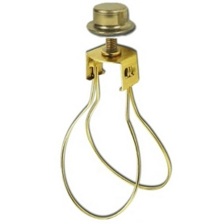 

Lamp Shade Bulb Clip Adapter Clip Bulb Onto Shade with Attaching Finial