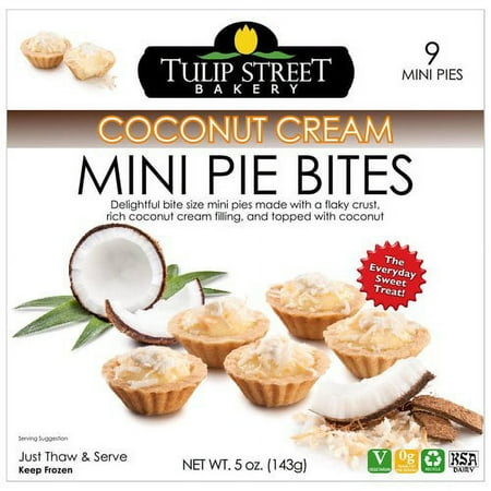 Tulip Street Bakery Coconut Cream Mini Pies, 9 ct, 5 oz