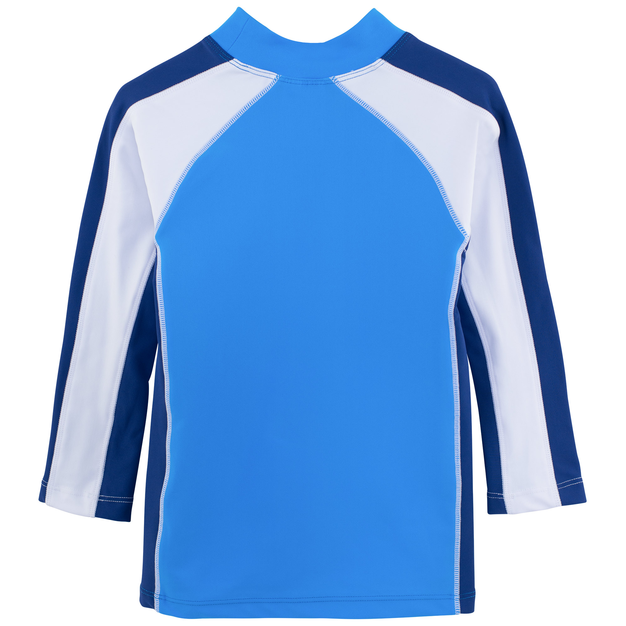 SunBusters Jungen Rashguard Mit UV-Schutz 50+ – Kurzärmlig, Blau, Für 6–7 Jahre