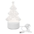 thumbnail image 1 of Lámpara de noche LED de mesa de luz nocturna 3D, decoraciones de dormitorio para niños para regalos de Navidad, 1 of 8