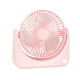 thumbnail image 1 of Injueey Ventilador de escritorio Suministros de verano Enfriador de aire Mini ventiladores Ajustable Tamaño compacto Accesorios para el hogar Electrodomésticos Rosa, 1 of 6