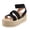Black, variant on Vedolay Platform Sandals Women Women's with Arch Support Leopard Anti-Slip Comfortable Sandals,Black 7.5