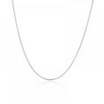 thumbnail image 4 of Sterling Silver 1mm Snake Chain Necklace Women Man 16-24 inch Collier Fashion Jewelry Gift, 4 of 5
