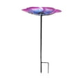 thumbnail image 1 of Visland Bain d'Oiseaux avec Piquet en Métal Installation Simple Résistant aux Intempéries Hauteur Réglable Support de Mangeoire d'Extérieur Déco, 1 of 8