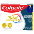 thumbnail image 1 of Colgate Total Active Prevention Plus Deep Clean Toothpaste, Mint, Value pack 3x70ml, 1 of 6