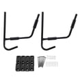 thumbnail image 3 of Estante De Pared De Kayak De Metal, Diseño Desmontable Material De Hierro Estante De Pared De Kayak De Servicio Pesado Ahorro De Espacio De Embalaje Para Cobertizo Para Garaje Cergrey Heavy Duty Kayak Wall Rack, 3 of 8