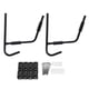 thumbnail image 2 of Estante De Pared Para Kayak De Servicio Pesado, Estante De Pared Para Kayak De Metal Ahorro De Espacio De Embalaje Negro Resistente Al Desgaste Para Cobertizo Para Garaje, 2 of 8