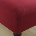 thumbnail image 3 of Moonsaad Housse de Chaise Extensible Texturée à Carreaux Sans Accoudoirs, Housse de Protection en Spandex, Taille : L, 3 of 8