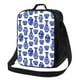 thumbnail image 1 of Disketp Blue Vases Bolsa Térmica Estampada para Almuerzo, Lonchera para Hombres y Mujeres Adultos, 1 of 7