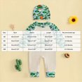 thumbnail image 3 of Newborn Baby Boy Clothes Outfits Letter Prined Romper + Hat Set Infant Baby Boys Clothing 0-18 Months Kaprioy Baby Boy Clothes, 3 of 4