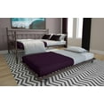 DHP Manila Metal Daybed and Trundle, Full/Twin Size, Bronze
