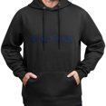 thumbnail image 3 of Sudadera con capucha sencilla y divertida, de algodón agradable para la piel, top casual unisex.(XL), 3 of 5