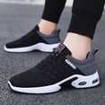 thumbnail image 6 of Deago Men's Walking Running Tennis Shoes Mesh Breathable Cushioned Non Slip Athletic Sports Gym Work Comfortable Sneakers, 6 of 8