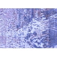 thumbnail image 1 of Ahgly Company Machine Washable Indoor Rectangle Abstract Blue Modern Area Rugs, 4' x 6', 1 of 4