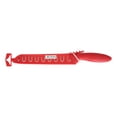 thumbnail image 4 of Mainstays 8" Serrated Stainless Steel Kitchen Bread Knife Red with Sheath, 4 of 7
