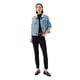 thumbnail image 1 of Pantalones ajustados tobilleros para mujer GAP Bi-Stretch en Negro Verdadero V2, 1 of 5
