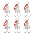 thumbnail image 2 of Sportteer Deck Peg Tent Spring Buckle Plank Hook Spring with Adjustable Deck Peg Stainless Steel for Camping, 2 of 9