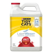 Purina Tidy Cats LightWeight Clumping Cat Litter, Low Dust, 24/7 Performance Multi Cat Litter, 8.5 lb. Jug