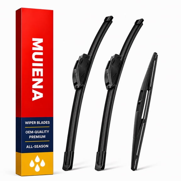 MUIENA Windshield Wipers Replacement for Acura MDX 2014-2020,OEM Quality Premium All-Season Front Rear Wiper Blades-26" 20" 14"(Pack of 3)