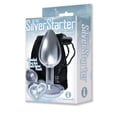 thumbnail image 2 of Sex toy Gift Set bundle of The Silver Starter, Bejeweled Heart Stainless Steel Plug, Diamond And Icon Brands Flirt finger Butterfly, Finger Vibrator, Pink, 2 of 5
