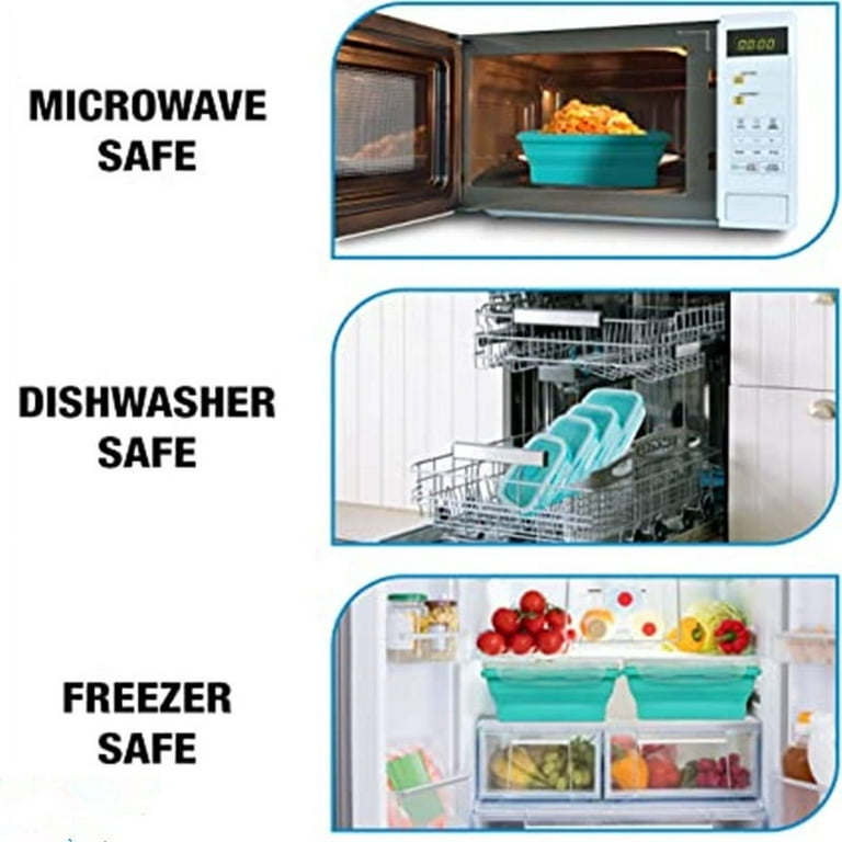 Dropship 1pc Kitchen Foldable Microwave Food Cover; Fresh-Keeping Reusable  Proof Clear Refrigerator Preservation Lid to Sell Online at a Lower Price