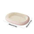 thumbnail image 3 of Tvtnvo Dog House Summer Cooling Mat Cool Fiber Water Absorption Breathable Top Knitted Bottom Safe Washable Foldable for Pets and Adults Indoor Outdoor Car Sofa Bed 19.7x15.7in Pink, 3 of 6