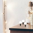 thumbnail image 3 of WEUVEB 100Pcs Pendant Lampshade Black ABS Round 4x2cm for Christmas Decorative Lighting, 3 of 7