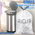 thumbnail image 2 of 13 To 15 Gallon Trash Bags, Tall Kitchen Garbage Bags Drawstring, Ultra Strong Recyclable Trash Bags Unscented Trash Can Liners For Kitchen and Commercial 30 Count (Pake of 1), 2 of 7