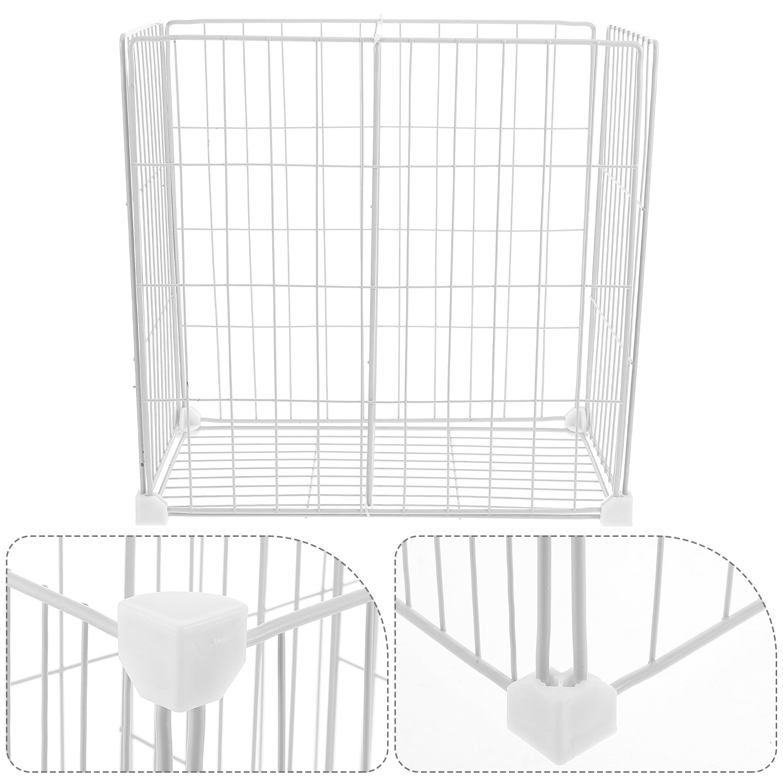 Freezer Organizer Bins Stackable Chest Freezer Organizer For Freezer Sort Frozen Meat And Food Freezer Storage Baskets White