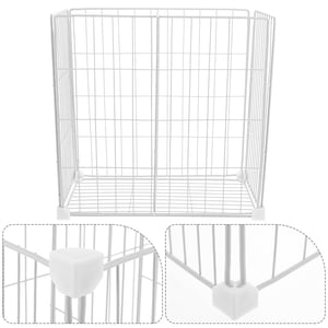 Congélateur Organisateur Bins Poitrine empilable Organisateur pour congélateur Tri Viandes et aliments congelés Paniers de stockage de congélateur Blanc