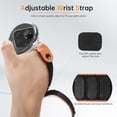 thumbnail image 2 of Controller Grips Cover Compatible with Quest 3 Accessories, Silicone Cover with Non-slip Texture, Soft and Durable Nylon Controller Strap VR Controller Accessories, 2 of 7