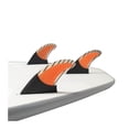 thumbnail image 5 of Surfboard Fin For Board Accessories Orange/Blue Carbon Fiber 3 Pcs/set Honeycomb Quick Release Slide In Fin For Inflatable Paddleboard, 5 of 5