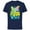Navy, variant on Disney and Pixar’s Monsters, Inc. It’s My Birthday - Short Sleeve Cotton T-Shirt for Adults - Customized-Navy