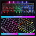 thumbnail image 6 of LED RGB Backlight USB Gaming Keyboard with Accessories Included, Black, 6 of 10